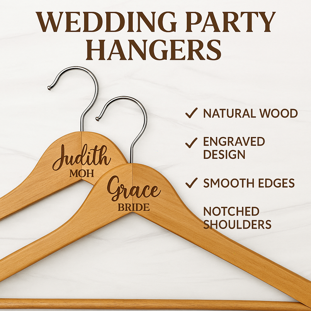 Personalized Wooden Hanger