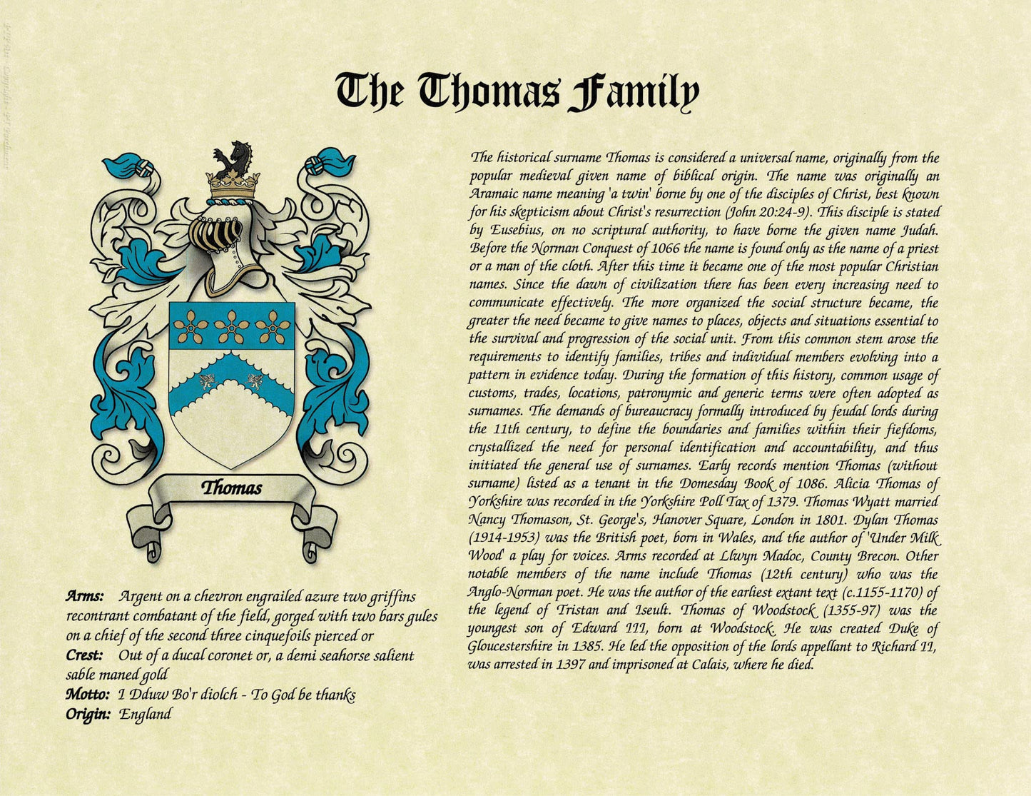 Coat of Arms Crest - History Family Surname Print Artwork 8.5 x 11 Genealogy Print | Wall Decor Ancestry Family Tree, White,Gold, 11 x 14 Inch