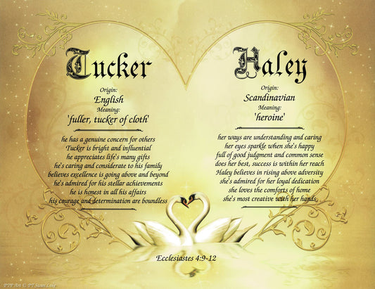 Swan Lake - First Name Meaning