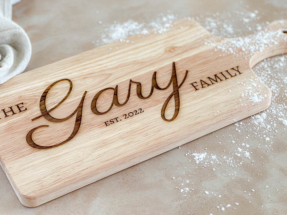 Custom Engraved Charcuterie Board