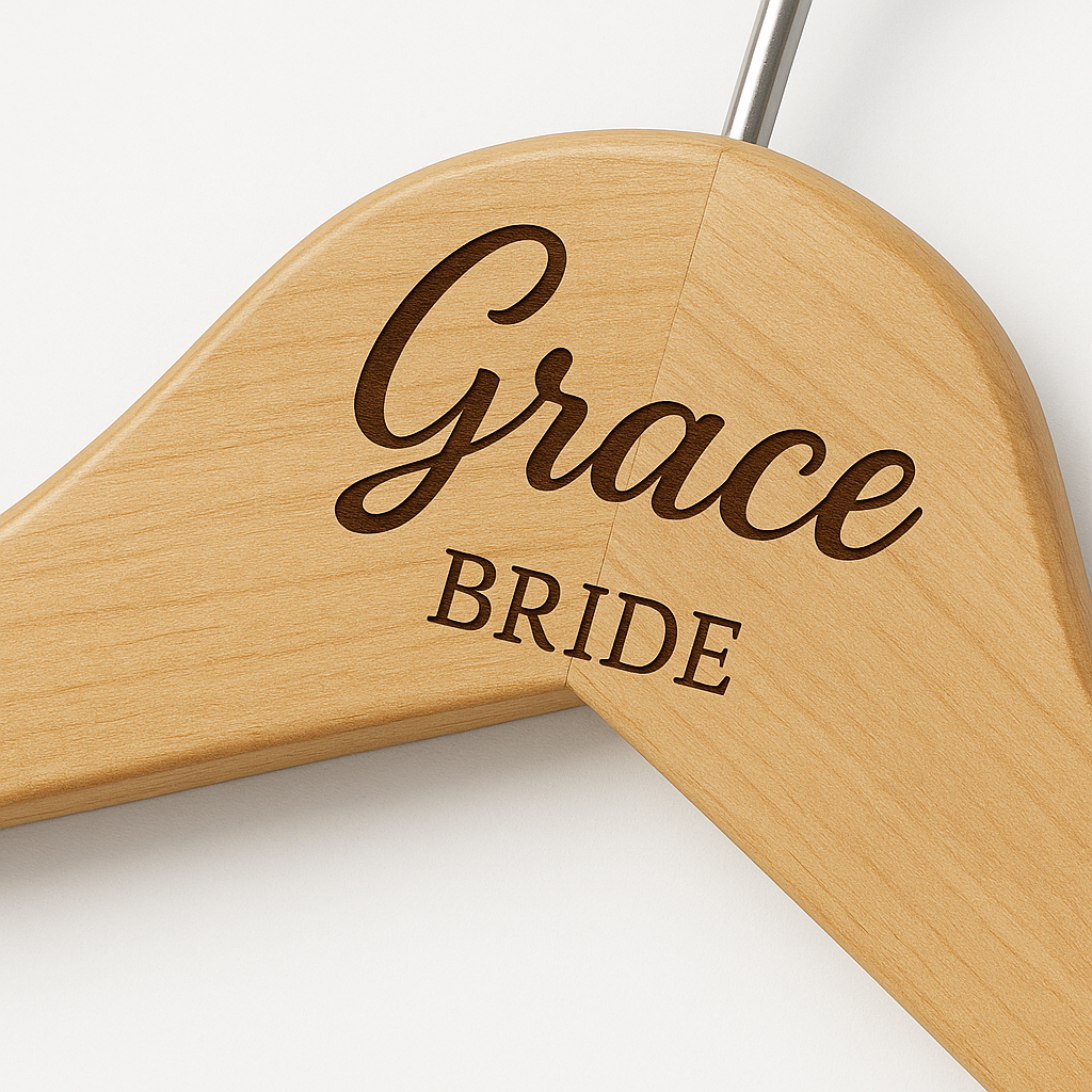 Personalized Wooden Hanger