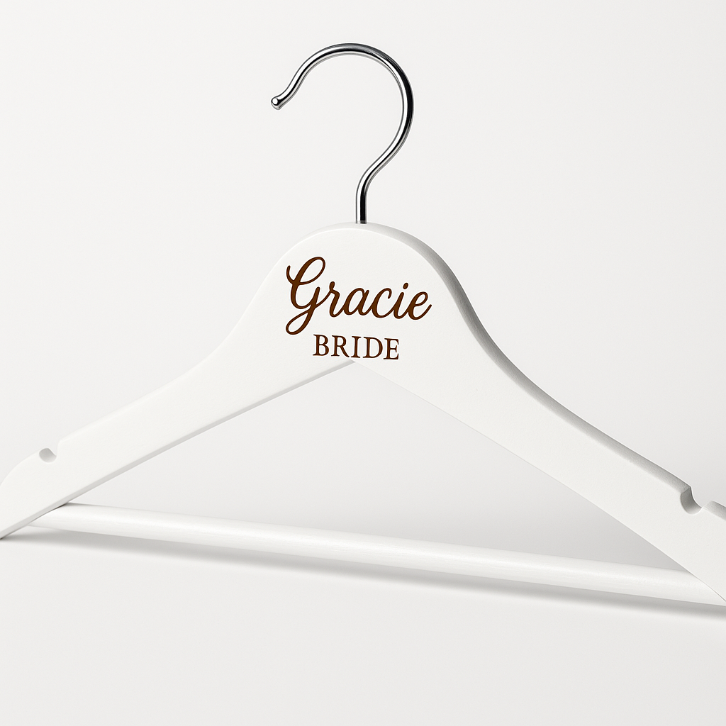 Personalized Wooden Hanger