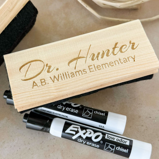 Teachers Eraser & Market Set